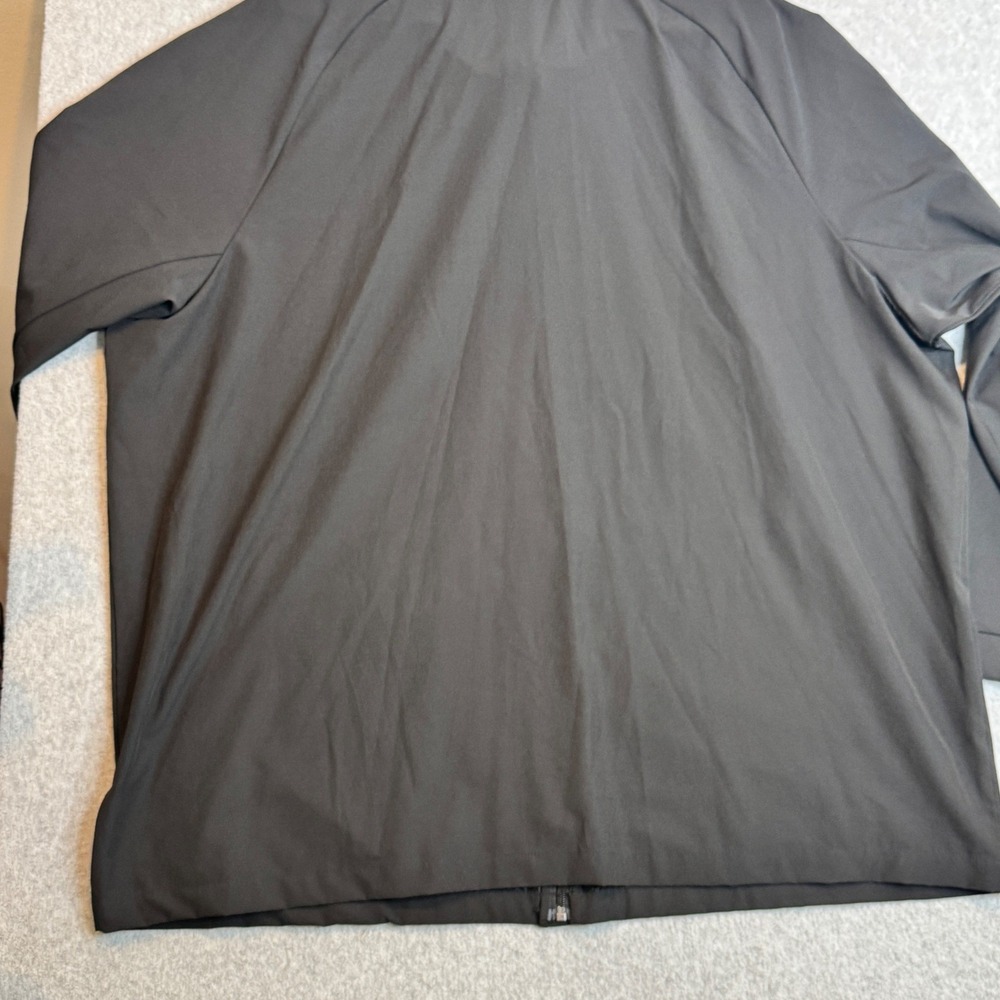 Reebok Golf Jacket Mens 3XL Black Full Zip Lightweight Windbreaker‎ Coat - Picture 2 of 4